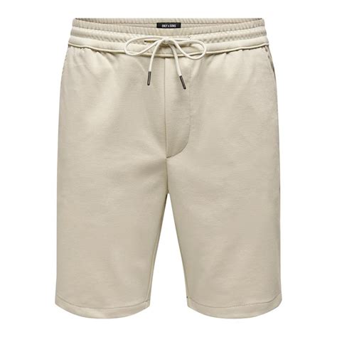 heren shorts met logo.